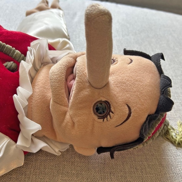 Folkmanis Growing Nose Pinnochio Hand Puppet Ventriloquist - Picture 4 of 11